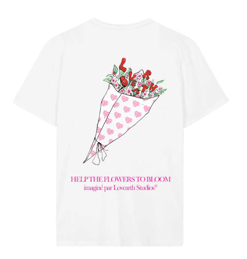 HELP FLOWERS BLOOM TEE