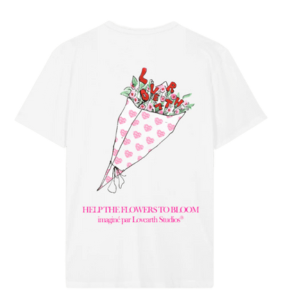 HELP FLOWERS BLOOM TEE