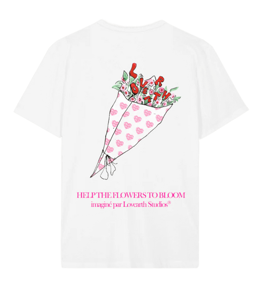 HELP FLOWERS BLOOM TEE